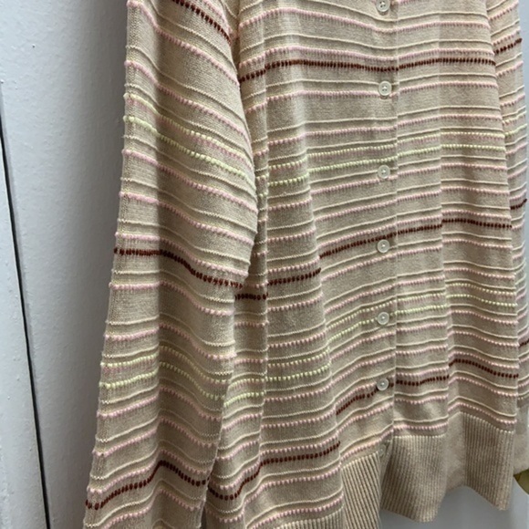 Lands end supima cotton cardigan - Picture 3 of 13